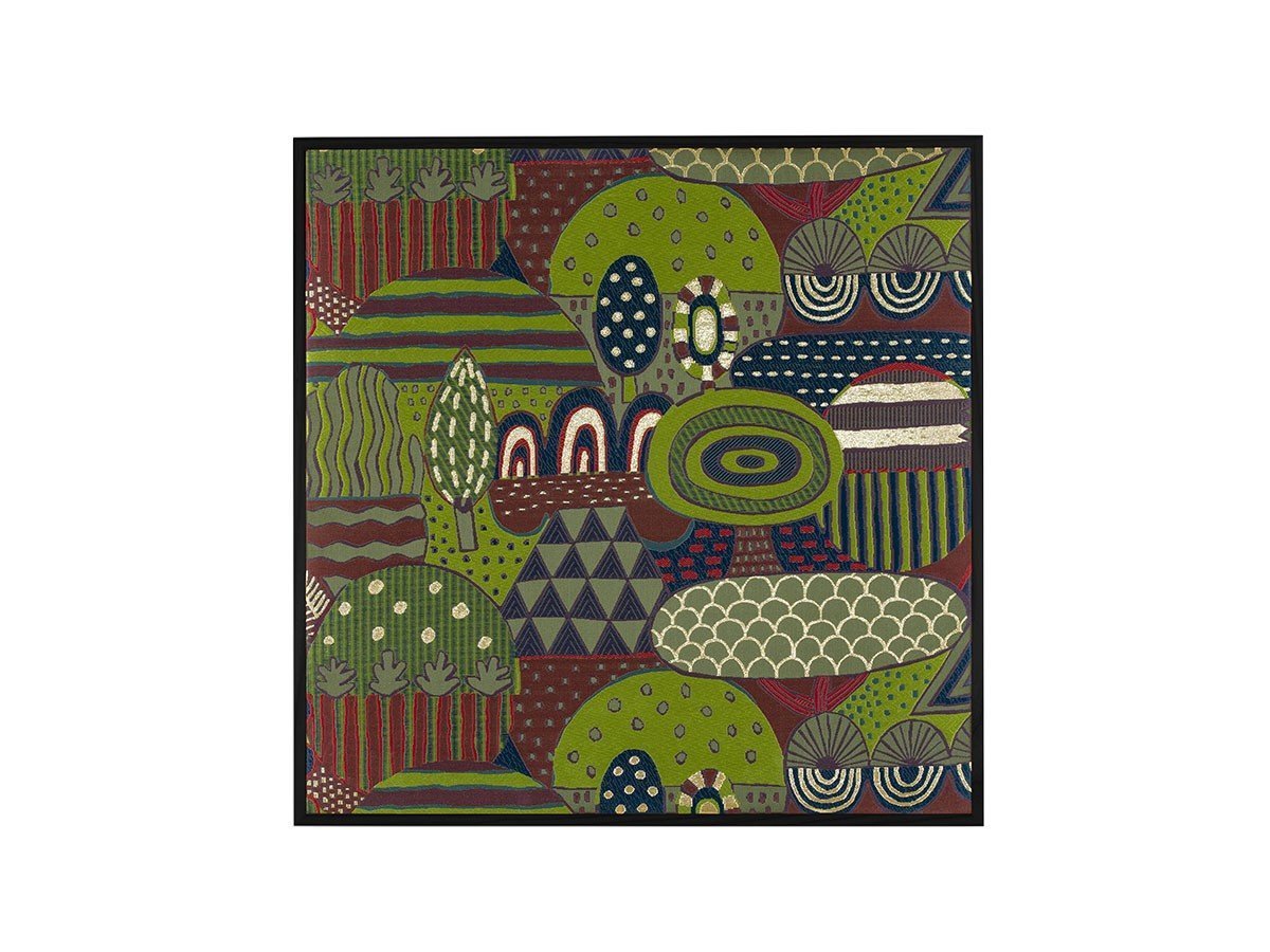 【フジエテキスタイル/FUJIE TEXTILE / GOODS】のTextile Art Collection 光る山 / テキスタイル アート コレクション 光る山 60 × 60cm 人気、トレンドファッション・服の通販 founy(ファニー) 　春　Spring　秋　Autumn/Fall　コレクション　Collection　フレーム　Flame　モチーフ　Motif　送料無料　Free Shipping　夏　Summer　other-5|ID: prp329100003507870 ipo3291000000031487810