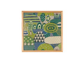 【フジエテキスタイル/FUJIE TEXTILE / GOODS】のTextile Art Collection 光る山 / テキスタイル アート コレクション 光る山 25 × 25cm 人気、トレンドファッション・服の通販 founy(ファニー) 春 Spring 秋 Autumn/Fall コレクション Collection フレーム Flame モチーフ Motif 送料無料 Free Shipping 夏 Summer |ID:prp329100003507872