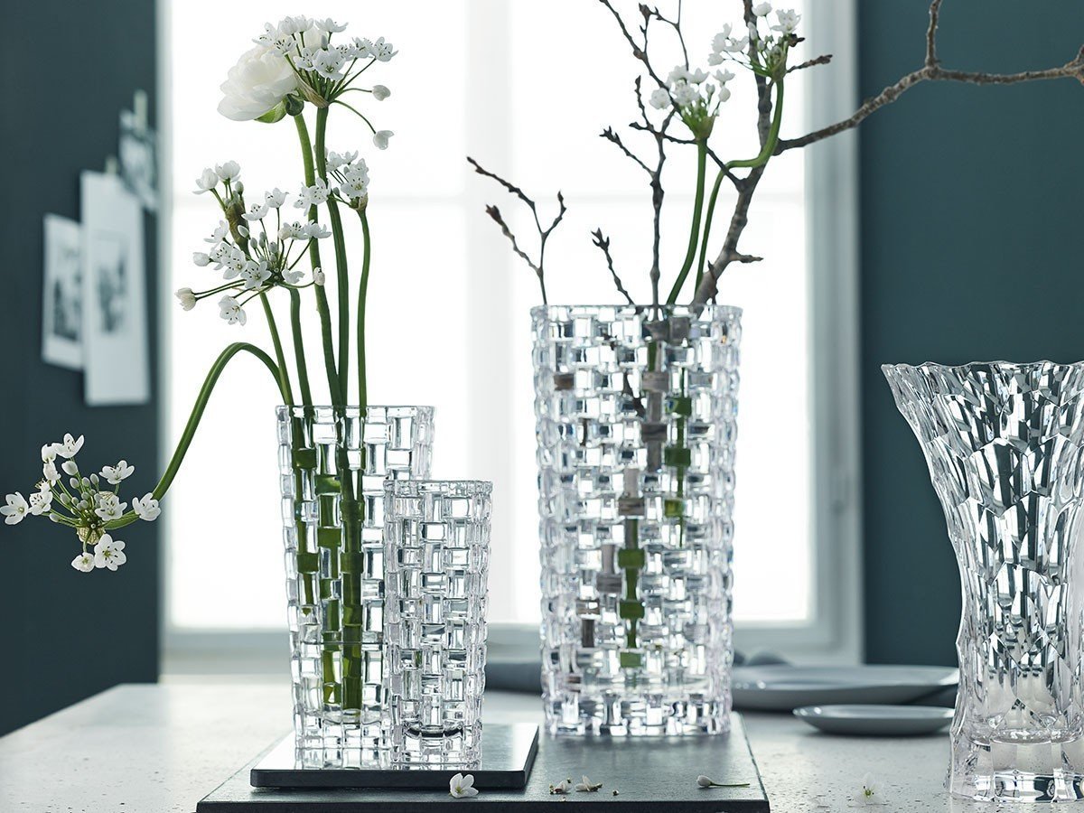 【ナハトマン/Nachtmann / GOODS】のBossa Nova Oval Vase / ボサノバ オーバルベース 28cm 人気、トレンドファッション・服の通販 founy(ファニー) 　送料無料　Free Shipping　オーバル　Oval Design　ガラス　Glass, Glassware　コレクション　Collection, Seasonal Line　パターン　Pattern, Design Print　フラワー　Flower, Floral　モダン　Modern, Contemporary　ホーム・キャンプ・アウトドア・お取り寄せ　Home Living / Home & Lifestyle / Camping Gear / Outdoor Camping　家具・インテリア　Home Furniture & Interior. Stylish & Functional Living Spaces　その他 インテリア雑貨、家具　Home Decor & Furniture Extras　other-5|ID: prp329100003526902 ipo3291000000031487585