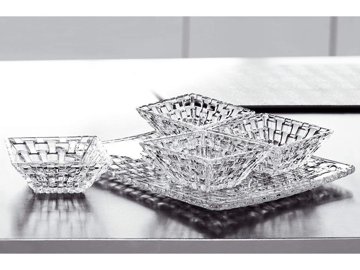 【ナハトマン/Nachtmann / GOODS】のBossa Nova Value Pack Bowl & Plate / ボサノバ バリューパック ボウル4個 + プレート1枚 人気、トレンドファッション・服の通販 founy(ファニー) 　送料無料　Free Shipping　ガラス　Glass　コレクション　Collection　スクエア　Square　テーブル　Table　パターン　Pattern　プレート　Plate　モダン　Modern　other-3|ID: prp329100003526905 ipo3291000000031487603