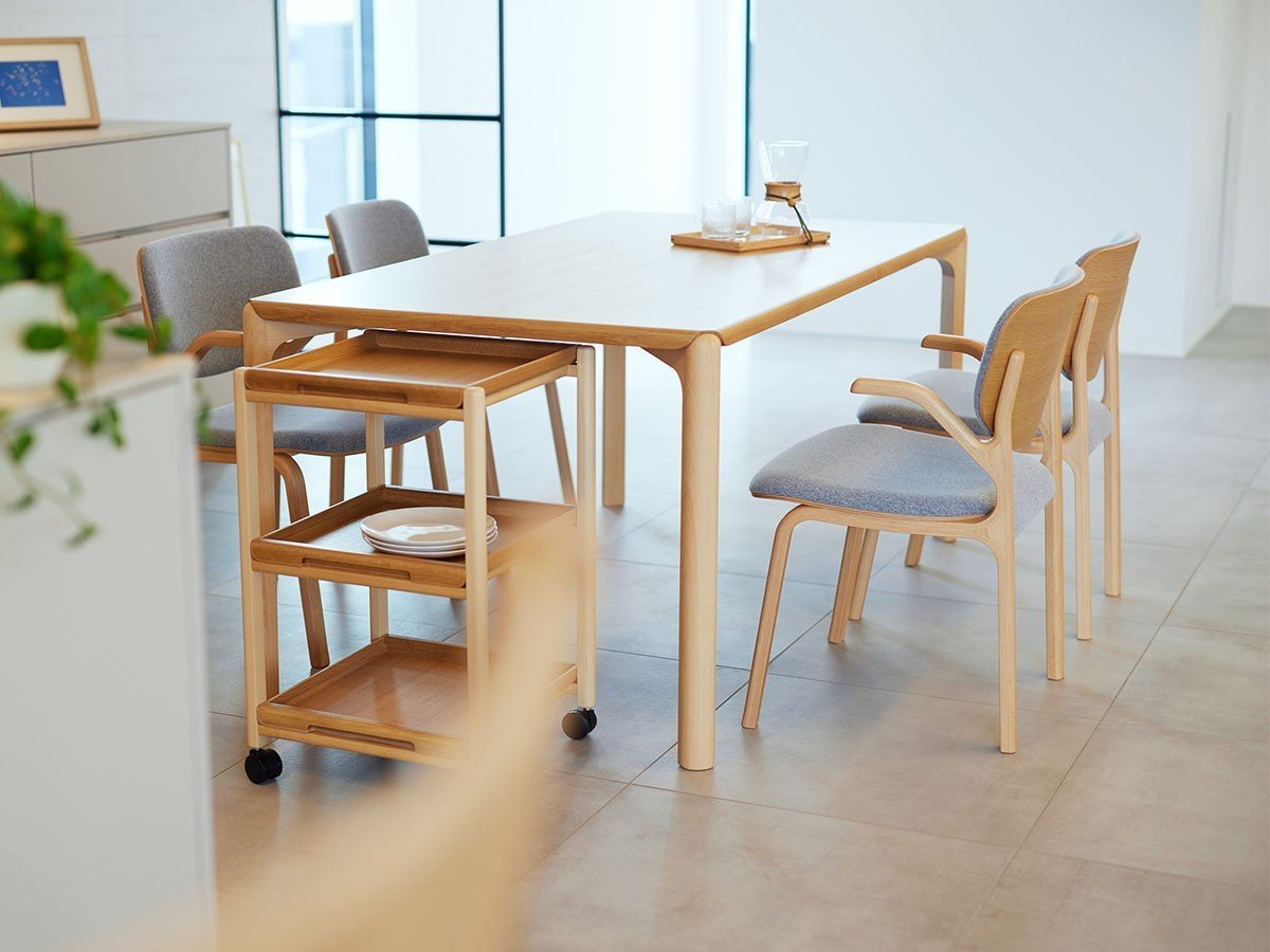 【天童木工/Tendo Mokko / GOODS】のRall. Dining Table / ラル ダイニングテーブル 人気、トレンドファッション・服の通販 founy(ファニー) 　テーブル　Table　フォルム　Form　ホーム・キャンプ・アウトドア・お取り寄せ　Home,Garden,Outdoor,Camping Gear　家具・インテリア　Home Furniture & Interior. Stylish & Functional Living Spaces　テーブル　Table　ダイニングテーブル　Dining Table　other-4|ID: prp329100003536945 ipo3291000000031487464