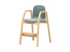 【天童木工/Tendo Mokko / GOODS】のKids Chair / キッズチェア T-5268WB 張地:マイカG B0642 ターコイズ(グレードB)、フレームナチュラル|ID:prp329100003536959
