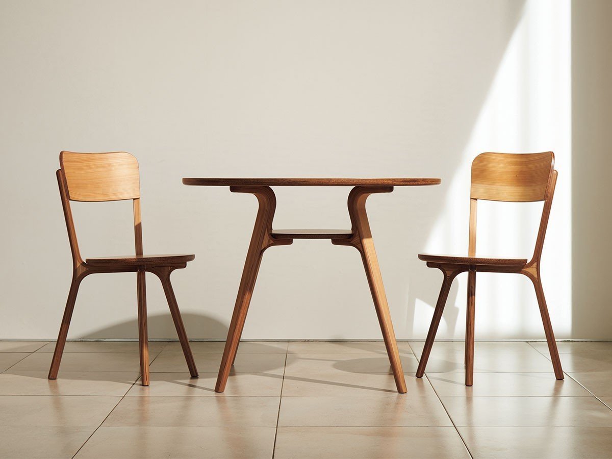 【天童木工/Tendo Mokko / GOODS】のBambi Dining Table / バンビ ダイニングテーブル 直径90cm(ホワイトビーチ) インテリア・キッズ・メンズ・レディースファッション・服の通販 founy(ファニー) 　テーブル　Table　ビーチ　Beach　ラウンド　Round　ホーム・キャンプ・アウトドア・お取り寄せ　Home,Garden,Outdoor,Camping Gear　家具・インテリア　Home Furniture & Interior. Stylish & Functional Living Spaces　テーブル　Table　ダイニングテーブル　Dining Table　ホーム・キャンプ・アウトドア・お取り寄せ　Home,Garden,Outdoor,Camping Gear　家具・インテリア　Home Furniture & Interior. Stylish & Functional Living Spaces　テーブル　Table　カフェテーブル　Cafe Table　参考イメージ|ID: prp329100003540334 ipo3291000000030206606
