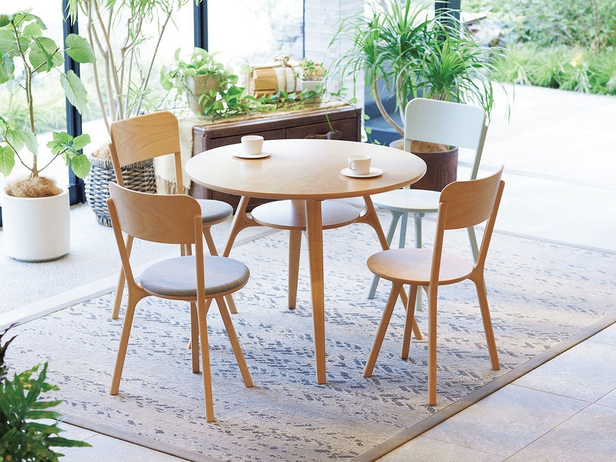 【天童木工/Tendo Mokko / GOODS】のBambi Dining Table / バンビ ダイニングテーブル 直径90cm(ホワイトビーチ) 人気、トレンドファッション・服の通販 founy(ファニー) 　テーブル　Table　ビーチ　Beach　ラウンド　Round　ホーム・キャンプ・アウトドア・お取り寄せ　Home,Garden,Outdoor,Camping Gear　家具・インテリア　Home Furniture & Interior. Stylish & Functional Living Spaces　テーブル　Table　ダイニングテーブル　Dining Table　ホーム・キャンプ・アウトドア・お取り寄せ　Home,Garden,Outdoor,Camping Gear　家具・インテリア　Home Furniture & Interior. Stylish & Functional Living Spaces　テーブル　Table　カフェテーブル　Cafe Table　other-4|ID: prp329100003540334 ipo3291000000031487312