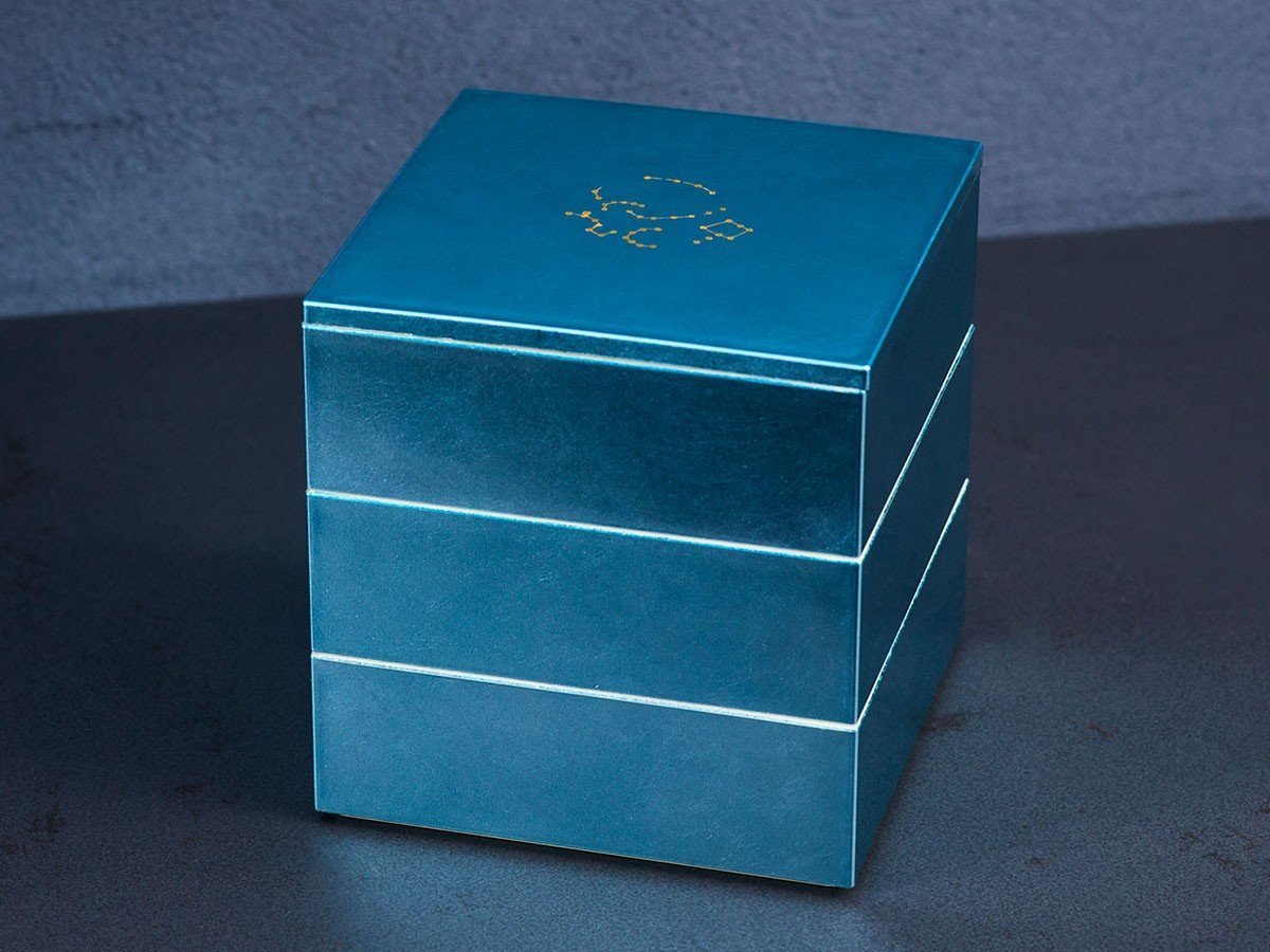 【箔一/HAKUICHI / GOODS】のHAKU LA TABLE KAGA SHIKISAI OJU / ハクラターブル 加賀四季彩 お重(ウォーターブルー) 人気、トレンドファッション・服の通販 founy(ファニー) 　送料無料　Free Shipping　おすすめ　Recommended / Our Picks　ウォーター　Water　シンプル　Simple, Minimal　テーブル　Table, Dining Table　プレート　Plate, Dish　モダン　Modern, Contemporary　エレガント 上品　Elegant　other-6|ID: prp329100003549546 ipo3291000000031486968