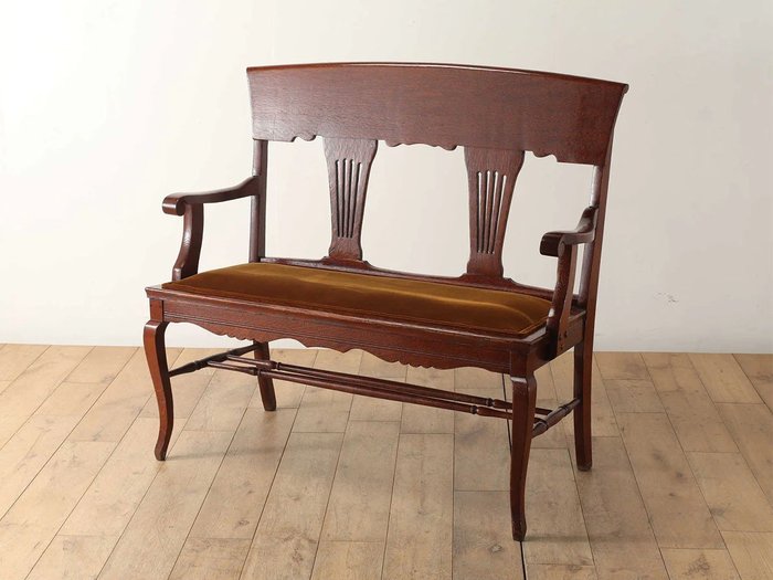 【ロイズ アンティークス/Lloyd's Antiques / GOODS】のReal Antique Edwardian Settee / 英国アンティーク家具 エドウォーディアン セティ インテリア・キッズ・メンズ・レディースファッション・服の通販 founy(ファニー) https://founy.com/ アンティーク Antique-Inspired フランス France, French 軽量 Lightweight, Ultra Light ホーム・キャンプ・アウトドア・お取り寄せ Home Living / Home & Lifestyle / Camping Gear / Outdoor Camping 家具・インテリア Home Furniture & Interior. Stylish & Functional Living Spaces チェア・椅子 Seating & Chairs ダイニングベンチ・玄関ベンチ Bench & Dining Benches |ID: prp329100003583344 ipo3291000000034047503