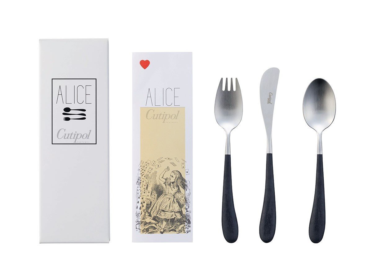 【クチポール/Cutipol / GOODS】のALICE 3 Peices Set / アリス 3本セット(ブラック × シルバー) 人気、トレンドファッション・服の通販 founy(ファニー) シルバー Silver, Metallic Silver テーブル Table, Dining Table デザート Dessert, Sweet Treat other-4|ID: prp329100003592344 ipo3291000000031486387