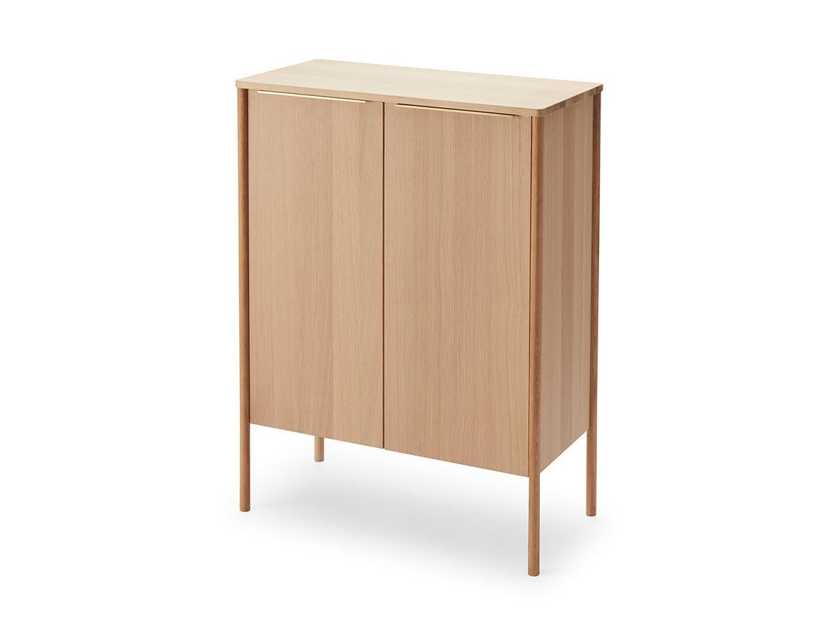 【フリッツ ハンセン/FRITZ HANSEN / GOODS】のJut High Cabinet / ジュット ハイ キャビネット(木天板) 人気、トレンドファッション・服の通販 founy(ファニー) 　なめらか　Smooth　エレガント 上品　Elegant　オイル　Oil　モダン　Modern　ホーム・キャンプ・アウトドア・お取り寄せ　Home,Garden,Outdoor,Camping Gear　家具・インテリア　Furniture　収納家具・キャビネット　Storage Furniture　キャビネット　Cabinet　 other-1|ID: prp329100003594792 ipo3291000000030194748