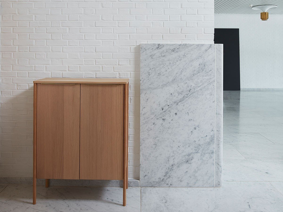 【フリッツ ハンセン/FRITZ HANSEN / GOODS】のJut High Cabinet / ジュット ハイ キャビネット(木天板) 人気、トレンドファッション・服の通販 founy(ファニー) 　なめらか　Smooth　エレガント 上品　Elegant　オイル　Oil　モダン　Modern　ホーム・キャンプ・アウトドア・お取り寄せ　Home,Garden,Outdoor,Camping Gear　家具・インテリア　Furniture　収納家具・キャビネット　Storage Furniture　キャビネット　Cabinet　other-4|ID: prp329100003594792 ipo3291000000031486083
