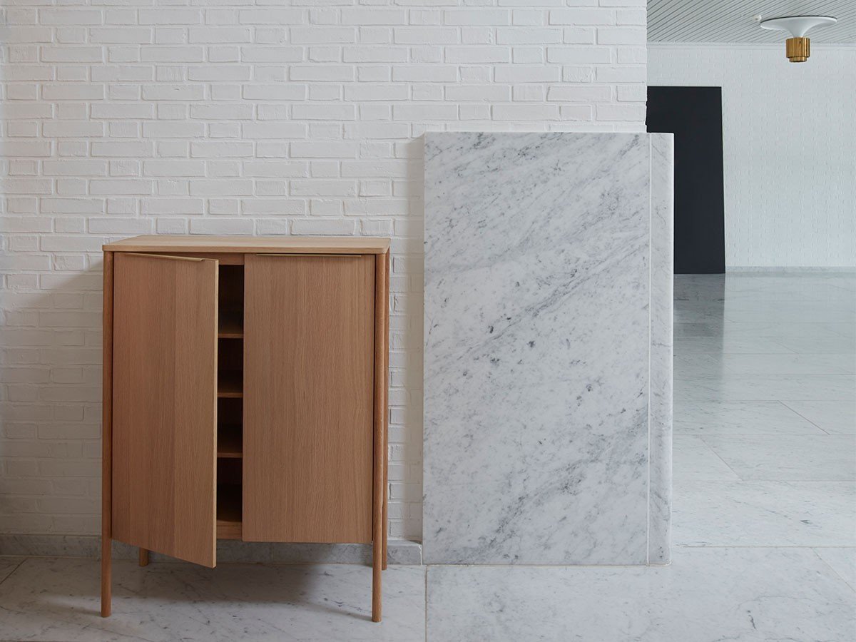 【フリッツ ハンセン/FRITZ HANSEN / GOODS】のJut High Cabinet / ジュット ハイ キャビネット(木天板) 人気、トレンドファッション・服の通販 founy(ファニー) 　なめらか　Smooth　エレガント 上品　Elegant　オイル　Oil　モダン　Modern　ホーム・キャンプ・アウトドア・お取り寄せ　Home,Garden,Outdoor,Camping Gear　家具・インテリア　Furniture　収納家具・キャビネット　Storage Furniture　キャビネット　Cabinet　other-5|ID: prp329100003594792 ipo3291000000031486084