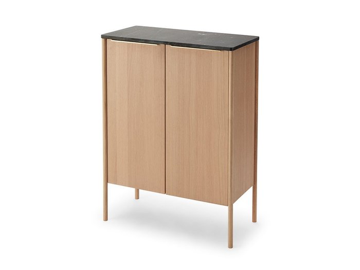 【フリッツ ハンセン/FRITZ HANSEN / GOODS】のJut High Cabinet / ジュット ハイ キャビネット(大理石天板) インテリア・キッズ・メンズ・レディースファッション・服の通販 founy(ファニー) https://founy.com/ なめらか Smooth エレガント 上品 Elegant オイル Oil モダン Modern ホーム・キャンプ・アウトドア・お取り寄せ Home,Garden,Outdoor,Camping Gear 家具・インテリア Furniture 収納家具・キャビネット Storage Furniture キャビネット Cabinet |ID: prp329100003594793 ipo3291000000030194769