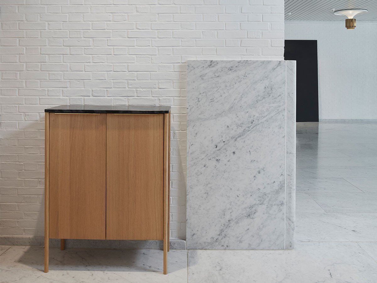 【フリッツ ハンセン/FRITZ HANSEN / GOODS】のJut High Cabinet / ジュット ハイ キャビネット(大理石天板) 人気、トレンドファッション・服の通販 founy(ファニー) 　なめらか　Smooth　エレガント 上品　Elegant　オイル　Oil　モダン　Modern　ホーム・キャンプ・アウトドア・お取り寄せ　Home,Garden,Outdoor,Camping Gear　家具・インテリア　Furniture　収納家具・キャビネット　Storage Furniture　キャビネット　Cabinet　other-3|ID: prp329100003594793 ipo3291000000031486087