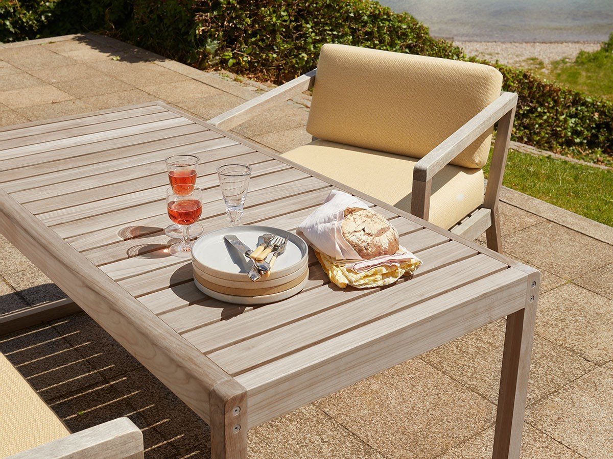 【フリッツ ハンセン/FRITZ HANSEN / GOODS】のVirkelyst Table / ヴィルケリスト テーブル 幅145.5cm 人気、トレンドファッション・服の通販 founy(ファニー) 　アウトドア　Outdoor　シルバー　Silver　テーブル　Table　モダン　Modern　other-4|ID: prp329100003594822 ipo3291000000031486220