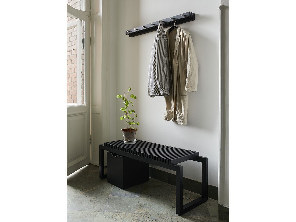 【フリッツ ハンセン/FRITZ HANSEN / GOODS】のCutter Coat Rack 100 / カッター コートラック 幅100cm インテリア・キッズ・メンズ・レディースファッション・服の通販 founy(ファニー) 　送料無料　Free Shipping　スカーフ　Scarf　帽子　Hat　ホーム・キャンプ・アウトドア・お取り寄せ　Home,Garden,Outdoor,Camping Gear　家具・インテリア　Furniture　その他 インテリア雑貨、家具　Furniture, Interior, Others　オーク(ブラック塗装)|ID: prp329100003594830 ipo3291000000025333245