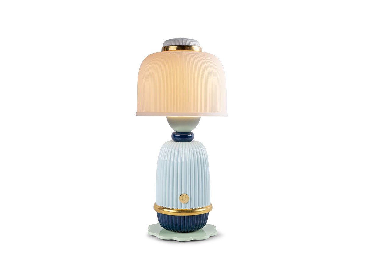 【リヤドロ/LLADRO / GOODS】のKokeshi Lamp / コケシ ランプ インテリア・キッズ・メンズ・レディースファッション・服の通販 founy(ファニー) 　送料無料　Free Shipping　テーブル　Table　パステル　Pastel　メタル　Metal　ホーム・キャンプ・アウトドア・お取り寄せ　Home,Garden,Outdoor,Camping Gear　家具・インテリア　Furniture　ライト・照明　Lighting & Light Fixtures　ブルー|ID: prp329100003605351 ipo3291000000023725828