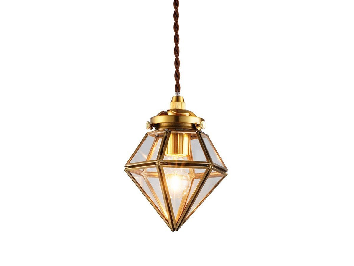 【フライミーパーラー/FLYMEe Parlor / GOODS】のPendant Light / ペンダントライト #115033 人気、トレンドファッション・服の通販 founy(ファニー) 　送料無料　Free Shipping　おすすめ　Recommended / Our Picks　アンティーク　Antique-Inspired　ガラス　Glass, Glassware　コンパクト　Compact, Small Size　シェイプ　Shape, Slim Fit　ダイヤモンド　Diamond, Brilliant Cut　ホーム・キャンプ・アウトドア・お取り寄せ　Home Living / Home & Lifestyle / Camping Gear / Outdoor Camping　家具・インテリア　Home Furniture & Interior. Stylish & Functional Living Spaces　ライト・照明　Lamps & Lighting Fixtures　ペンダントライト・吊り下げ照明　Pendant Light / Hanging Light Fixture　other-2|ID: prp329100003607307 ipo3291000000031485854