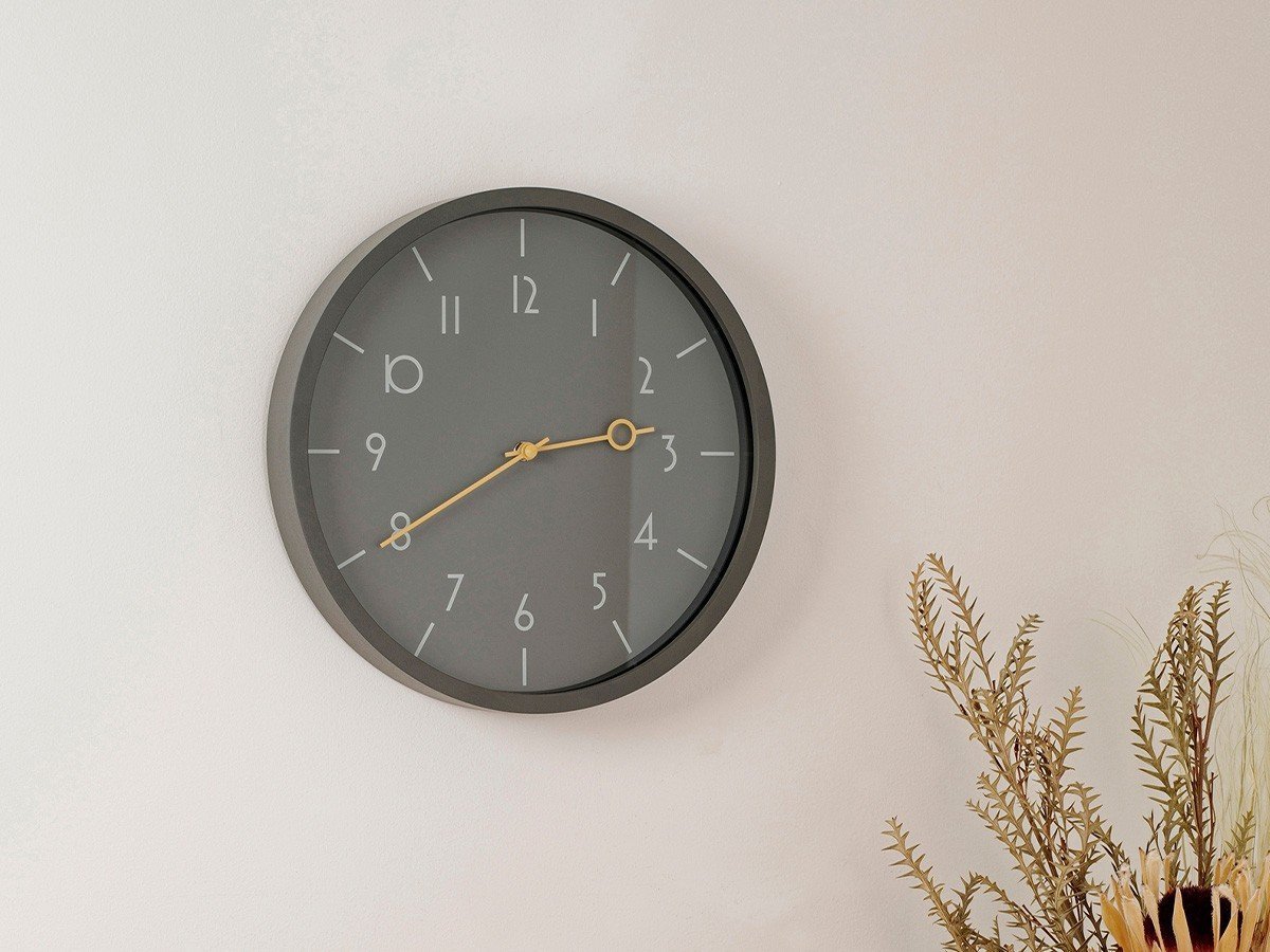【フライミー ブラン/FLYMEe Blanc / GOODS】のWall Clock / ウォールクロック #115018 インテリア・キッズ・メンズ・レディースファッション・服の通販 founy(ファニー) 　送料無料　Free Shipping　スタンダード　Standard　時計　Clock　ホーム・キャンプ・アウトドア・お取り寄せ　Home,Garden,Outdoor,Camping Gear　家具・インテリア　Furniture　その他 インテリア雑貨、家具　Furniture, Interior, Others　グレー|ID: prp329100003607324 ipo3291000000030193975