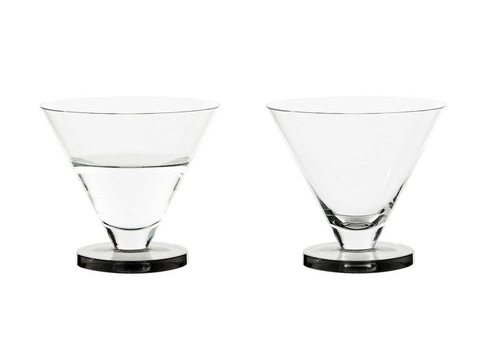 【トム ディクソン/Tom Dixon / GOODS】のPuck Cocktail Glass 2P / パック カクテルグラス 2個セット インテリア・キッズ・メンズ・レディースファッション・服の通販 founy(ファニー) https://founy.com/ 送料無料 Free Shipping ガラス Glass グラス Glass タンブラー Tumbler テーブル Table デザート Dessert フォルム Form |ID: prp329100003625520 ipo3291000000030191634