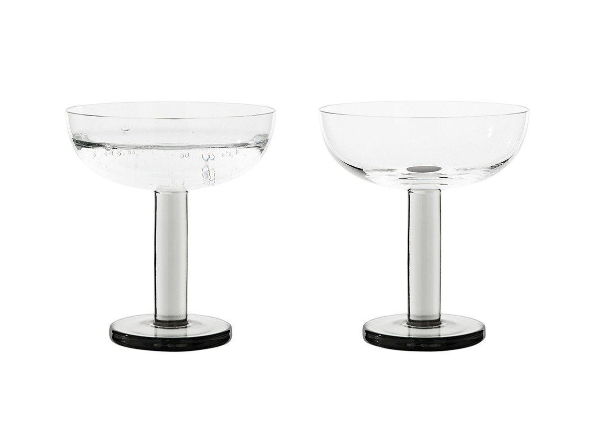 【トム ディクソン/Tom Dixon / GOODS】のPuck Coupe Glass 2P / パック クープグラス 2脚セット 人気、トレンドファッション・服の通販 founy(ファニー) 　送料無料　Free Shipping　おすすめ　Recommend　ガラス　Glass　グラス　Glass　タンブラー　Tumbler　テーブル　Table　デザート　Dessert　フォルム　Form　 other-1|ID: prp329100003625525 ipo3291000000030191675