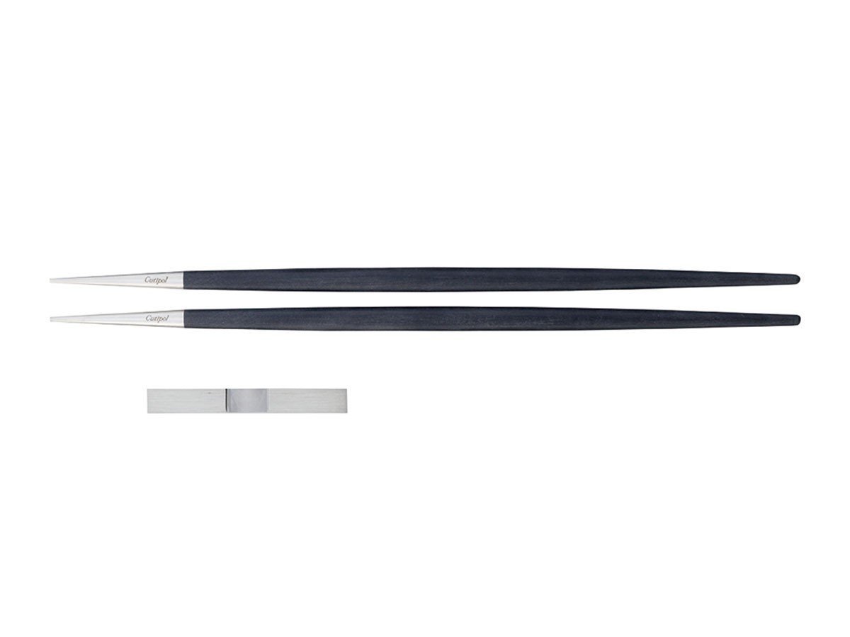 【クチポール/Cutipol / GOODS】のGOA Chopsticks / ゴア チョップスティック(ブラック × シルバー) 人気、トレンドファッション・服の通販 founy(ファニー) エレガント 上品 Elegant シルバー Silver, Metallic Silver シンプル Simple, Minimal テーブル Table, Dining Table フォルム Silhouette, Form other-3|ID: prp329100003628338 ipo3291000000031467874