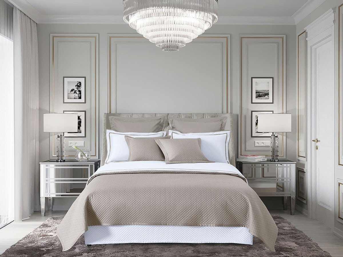 【ホテルライクインテリア/HOTEL LIKE INTERIOR / GOODS】の400TC Diamond Quilt Bed Skirt / 400TC ダイヤモンドキルト ベッドスカート 人気、トレンドファッション・服の通販 founy(ファニー) 　キルティング　Quilting　キルト　Quilt　クッション　Cushion　サテン　Satin　ダイヤモンド　Diamond　なめらか　Smooth　バランス　Balance　ボトム　Bottom　リネン　Linen　送料無料　Free Shipping　ホーム・キャンプ・アウトドア・お取り寄せ　Home,Garden,Outdoor,Camping Gear　家具・インテリア　Home Furniture & Interior. Stylish & Functional Living Spaces　その他 インテリア雑貨、家具　Furniture, Interior, Others　other-3|ID: prp329100003628350 ipo3291000000031485415