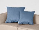 【スウェイレイ/Swayley / GOODS】のCushion / クッション 張地:シャインブルー、サイズ:左 60 × 60cm、右 45 × 45cm|ID: prp329100003640544 ipo3291000000035325596