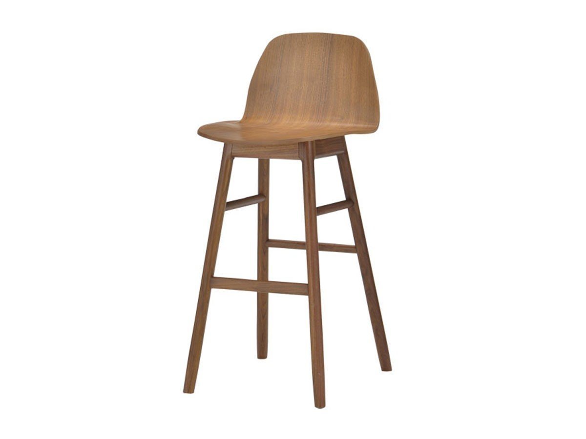 【フライミー ヴェール/FLYMEe vert / GOODS】のCOUNTER CHAIR / カウンターチェア #114869 インテリア・キッズ・メンズ・レディースファッション・服の通販 founy(ファニー) 　送料無料　Free Shipping　おすすめ　Recommended / Our Picks　シンプル　Simple, Minimal　スリム　Slim, Slim Fit　フィット　Fit, Slim Fit　モダン　Modern, Contemporary　ホーム・キャンプ・アウトドア・お取り寄せ　Home Living / Home & Lifestyle / Camping Gear / Outdoor Camping　家具・インテリア　Home Furniture & Interior. Stylish & Functional Living Spaces　チェア・椅子　Seating & Chairs　カウンターチェア・ハイチェア　Bar Stools / High Stools　ウッド:ウォールナット|ID: prp329100003643329 ipo3291000000034911370