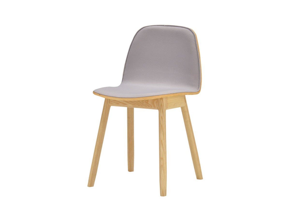 【フライミー ヴェール/FLYMEe vert / GOODS】のDINING CHAIR / ダイニングチェア #114808 インテリア・キッズ・メンズ・レディースファッション・服の通販 founy(ファニー) 　送料無料　Free Shipping　おすすめ　Recommend　シンプル　Simple　スリム　Slim　フィット　Fit　ホーム・キャンプ・アウトドア・お取り寄せ　Home,Garden,Outdoor,Camping Gear　家具・インテリア　Furniture　チェア・椅子　Chair　ダイニングチェア　Dining Chair　張地:F93-01(Fランク)、フレーム:アッシュ(ナチュラル色)|ID: prp329100003643353 ipo3291000000025330394