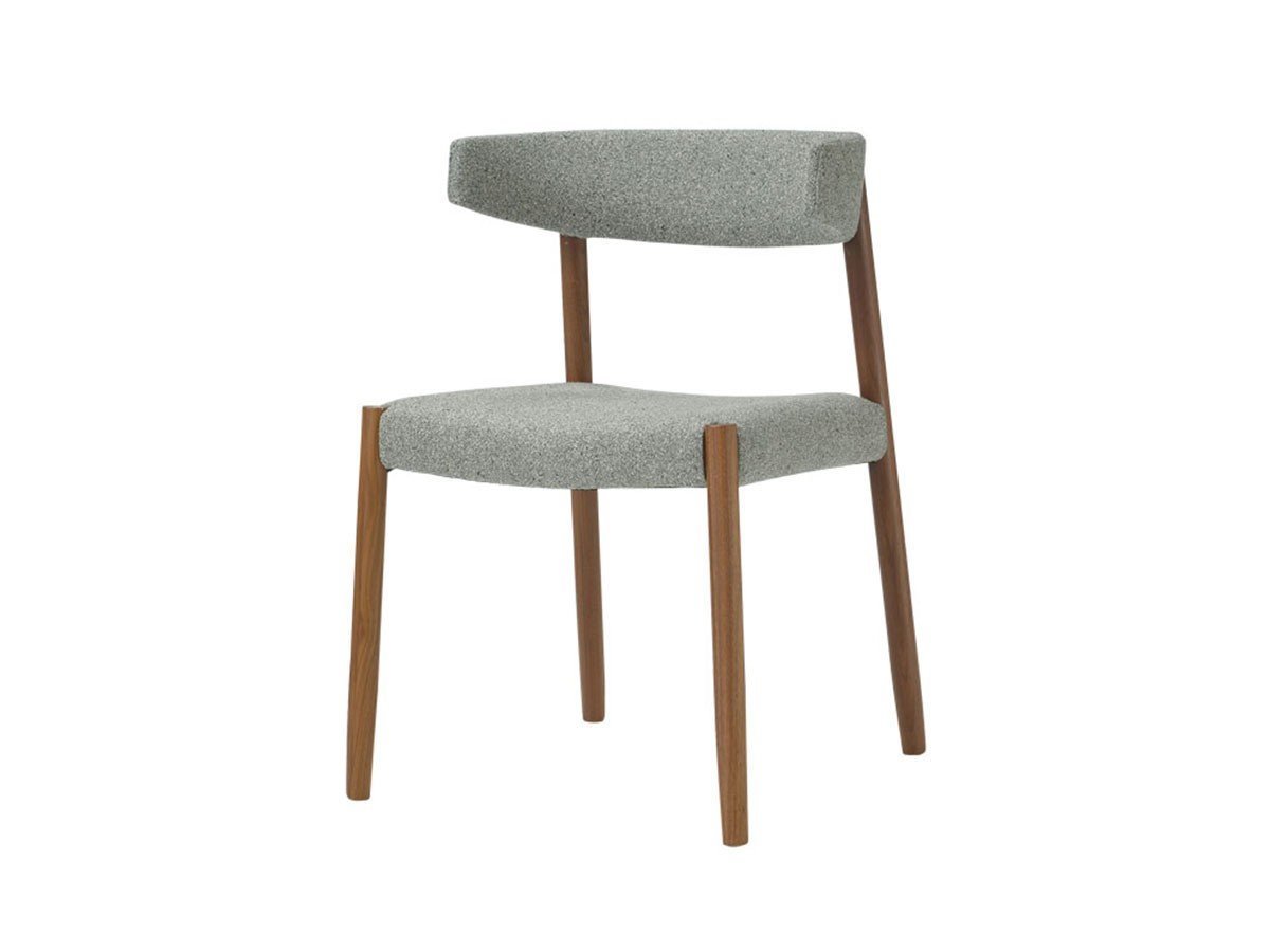 【フライミー ヴェール/FLYMEe vert / GOODS】のDINING CHAIR / ダイニングチェア #114800 インテリア・キッズ・メンズ・レディースファッション・服の通販 founy(ファニー) 　送料無料　Free Shipping　おすすめ　Recommend　シンプル　Simple　フレーム　Flame　ホーム・キャンプ・アウトドア・お取り寄せ　Home,Garden,Outdoor,Camping Gear　家具・インテリア　Furniture　チェア・椅子　Chair　ダイニングチェア　Dining Chair　張地:F58-03(Fランク)、フレーム:ウォールナット|ID: prp329100003643363 ipo3291000000030187713