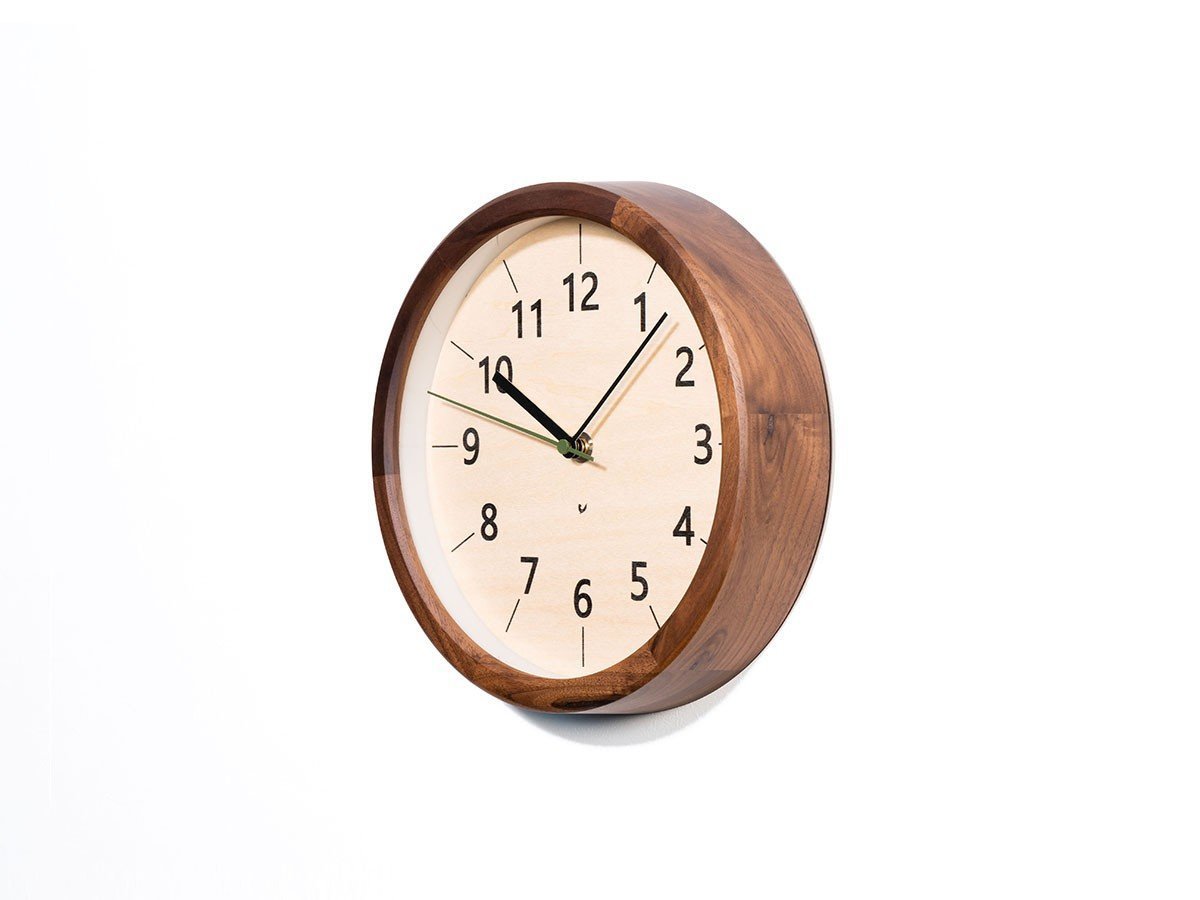 【フライミーパーラー/FLYMEe Parlor / GOODS】のWall Clock / ウォールクロック #115094 インテリア・キッズ・メンズ・レディースファッション・服の通販 founy(ファニー) 　コンパクト　Compact, Small Size　スタンド　Stand Collar, Upright Stand　時計　Watch, Wristwatch　フレーム　Frame, Outline　送料無料　Free Shipping　ホーム・キャンプ・アウトドア・お取り寄せ　Home Living / Home & Lifestyle / Camping Gear / Outdoor Camping　家具・インテリア　Home Furniture & Interior. Stylish & Functional Living Spaces　その他 インテリア雑貨、家具　Home Decor & Furniture Extras　くるみ|ID: prp329100003664202 ipo3291000000033263727