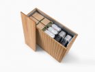 【フライミー ベーシック/FLYMEe BASIC / GOODS】のIF WALL L / イフ ウォール L ウッド 備蓄品収納例:水(2Lペットボトル × 14本)・ランタン(2台)・ヘッドライト(2台)・スマートフ|ID: prp329100003683077 ipo3291000000031716990