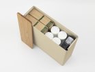 【フライミー ベーシック/FLYMEe BASIC / GOODS】のIF WALL M / イフ ウォール M スチール 備蓄品収納例:水(2Lペットボトル × 7本)・ランタン(1台)・ヘッドライト(1台)・スマートフォ|ID: prp329100003683081 ipo3291000000032772377