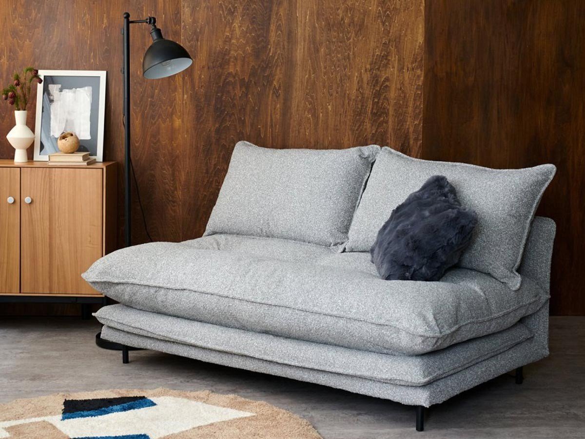 【ジャーナルスタンダード ファニチャー/journal standard Furniture / GOODS】のPORTO SOFA 2P / ポルト ソファ 2シーター(ブークレ) インテリア・キッズ・メンズ・レディースファッション・服の通販 founy(ファニー) 　クッション　Cushion　フラット　Flat　ホーム・キャンプ・アウトドア・お取り寄せ　Home,Garden,Outdoor,Camping Gear　家具・インテリア　Furniture　ソファー　Sofa　張地:グレージュ|ID: prp329100003686413 ipo3291000000029489960