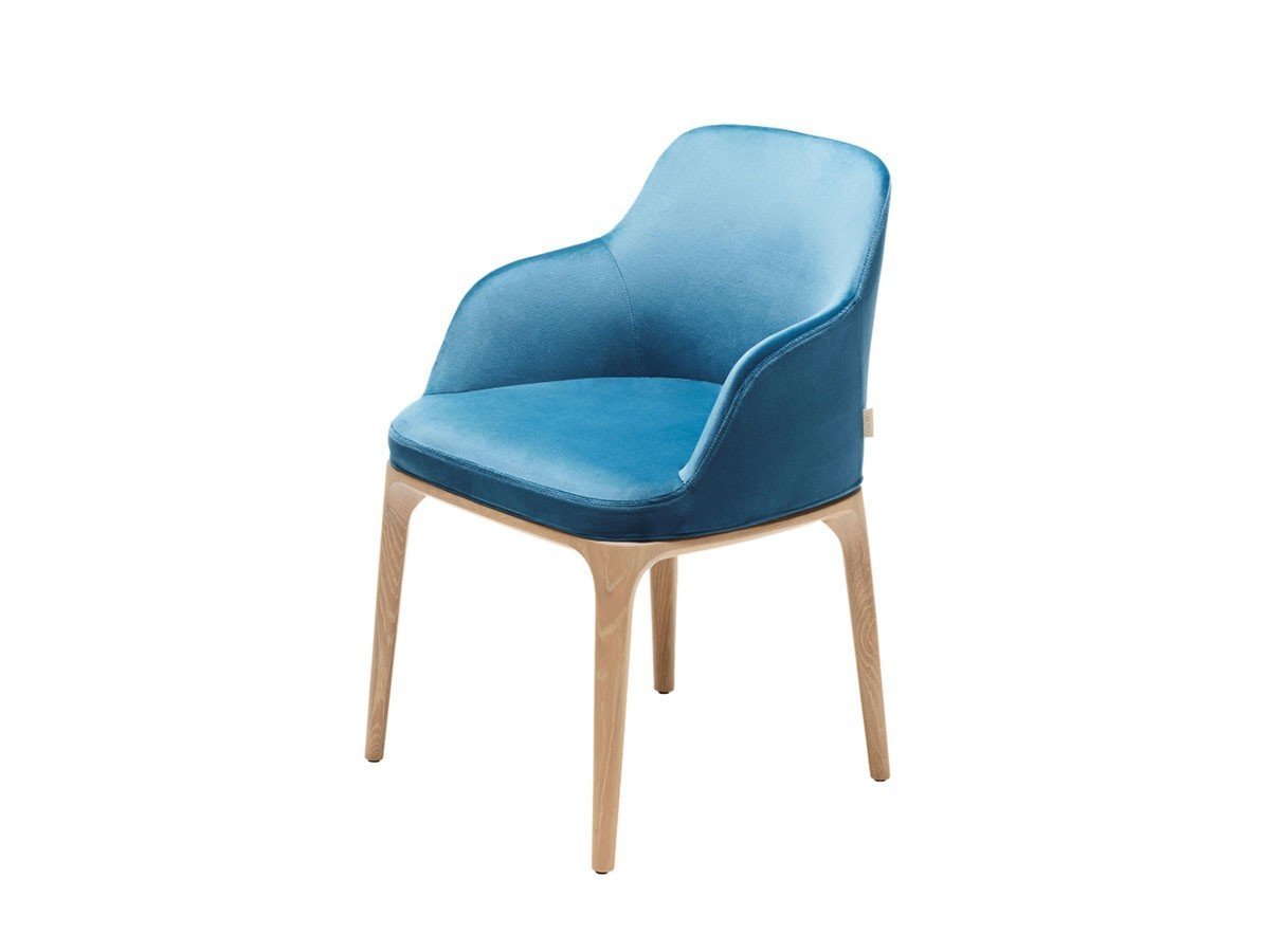 【アルナイ/ARUNAi / GOODS】のRoo / ルー ダイニングチェア アーム インテリア・キッズ・メンズ・レディースファッション・服の通販 founy(ファニー) 　送料無料　Free Shipping　ホーム・キャンプ・アウトドア・お取り寄せ　Home Living / Home & Lifestyle / Camping Gear / Outdoor Camping　家具・インテリア　Home Furniture & Interior. Stylish & Functional Living Spaces　チェア・椅子　Seating & Chairs　ダイニングチェア・木製チェア　Dining Chairs　張地:VEL38(F4ランク)、脚部ラスティック|ID: prp329100003688010 ipo3291000000035192611