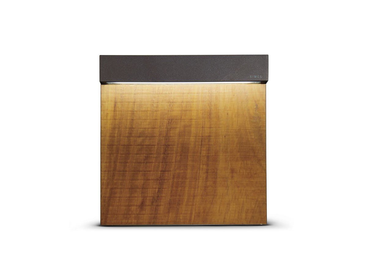 【シメス/SIMES / GOODS】のMINILOOK BOLLARD WOOD SINGLE EMISSION H220mm / ミニルック ボラード ウッド シングルエミッション 高さ22cm インテリア・キッズ・メンズ・レディースファッション・服の通販 founy(ファニー) 　送料無料　Free Shipping　イタリア　Italy　ウッド　Wooden Design　エレガント 上品　Elegant　ガラス　Glass, Glassware　ガーデン　Garden, Gardening　コンパクト　Compact, Small Size　シンプル　Simple, Minimal　フォルム　Silhouette, Form　ホーム・キャンプ・アウトドア・お取り寄せ　Home Living / Home & Lifestyle / Camping Gear / Outdoor Camping　家具・インテリア　Home Furniture & Interior. Stylish & Functional Living Spaces　ライト・照明　Lamps & Lighting Fixtures　バーニッシュドブロンズ|ID: prp329100003699235 ipo3291000000033974520