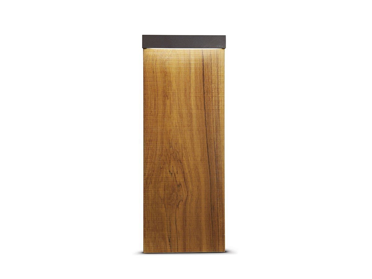 【シメス/SIMES / GOODS】のMINILOOK BOLLARD WOOD SINGLE EMISSION H580mm / ミニルック ボラード ウッド シングルエミッション 高さ58cm インテリア・キッズ・メンズ・レディースファッション・服の通販 founy(ファニー) 　送料無料　Free Shipping　イタリア　Italy　ウッド　Wooden Design　エレガント 上品　Elegant　ガラス　Glass, Glassware　ガーデン　Garden, Gardening　コンパクト　Compact, Small Size　シンプル　Simple, Minimal　フォルム　Silhouette, Form　ホーム・キャンプ・アウトドア・お取り寄せ　Home Living / Home & Lifestyle / Camping Gear / Outdoor Camping　家具・インテリア　Home Furniture & Interior. Stylish & Functional Living Spaces　ライト・照明　Lamps & Lighting Fixtures　バーニッシュドブロンズ|ID: prp329100003699236 ipo3291000000033974516