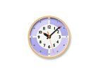 【レムノス/Lemnos / GOODS】のfun pun clock with color / ふんぷんくろっく ウィズ カラー プライウッド ライラック|ID: prp329100003706234 ipo3291000000025325377