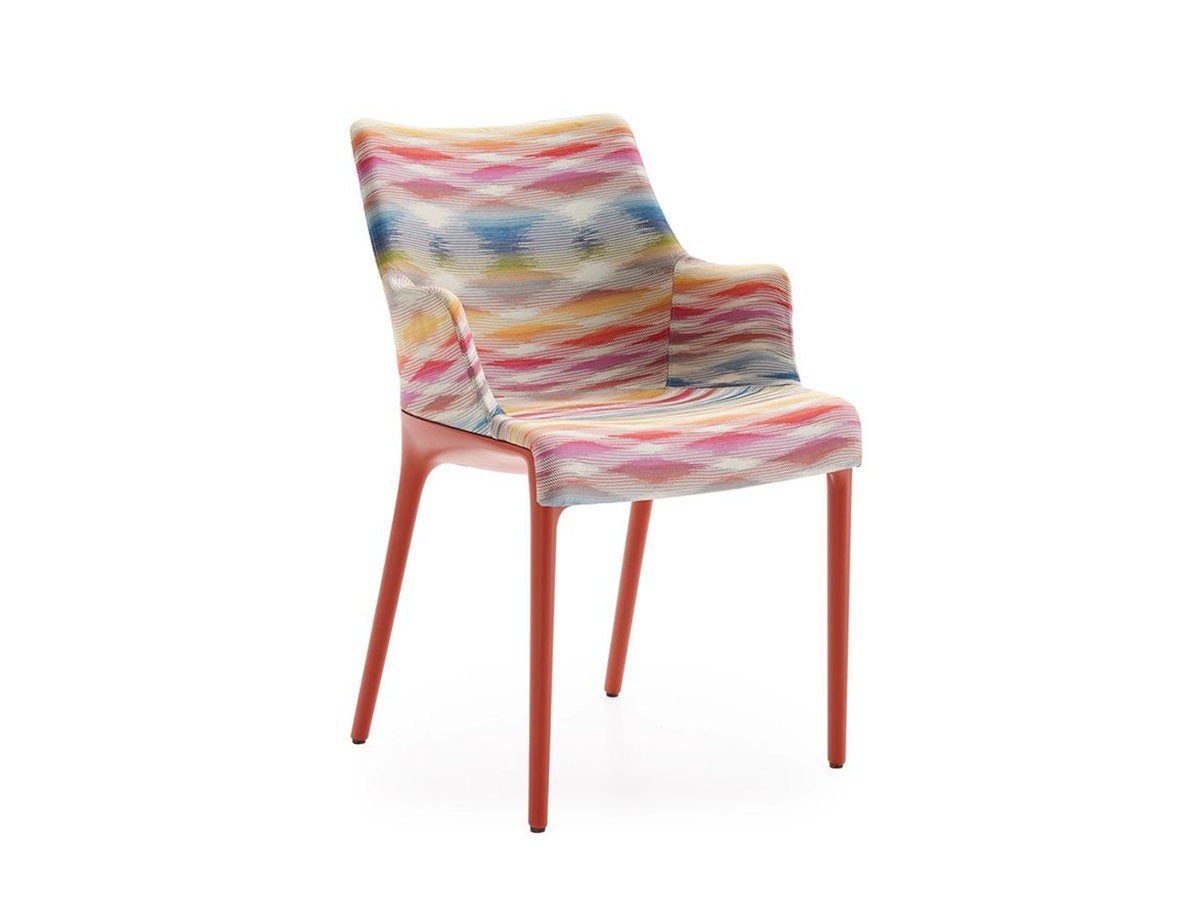 【カルテル/Kartell / GOODS】のELEGANZA NIA MISSONI / エレガンツァ ニア ミッソーニ インテリア・キッズ・メンズ・レディースファッション・服の通販 founy(ファニー) 　イタリア　Italy　カラフル　Colorful　シェイプ　Shape　ジャカード　Jacquard　なめらか　Smooth　パターン　Pattern　ファブリック　Fabric　フォルム　Form　ラウンド　Round　送料無料　Free Shipping　ホーム・キャンプ・アウトドア・お取り寄せ　Home,Garden,Outdoor,Camping Gear　家具・インテリア　Furniture　チェア・椅子　Chair　ダイニングチェア　Dining Chair　カラーホワイト|ID: prp329100003706239 ipo3291000000025325508