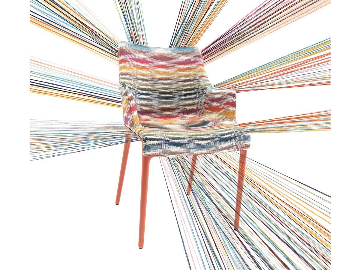 【カルテル/Kartell / GOODS】のELEGANZA NIA MISSONI / エレガンツァ ニア ミッソーニ 人気、トレンドファッション・服の通販 founy(ファニー) 　イタリア　Italy　カラフル　Colorful　シェイプ　Shape　ジャカード　Jacquard　なめらか　Smooth　パターン　Pattern　ファブリック　Fabric　フォルム　Form　ラウンド　Round　送料無料　Free Shipping　ホーム・キャンプ・アウトドア・お取り寄せ　Home,Garden,Outdoor,Camping Gear　家具・インテリア　Furniture　チェア・椅子　Chair　ダイニングチェア　Dining Chair　other-5|ID: prp329100003706239 ipo3291000000031484281