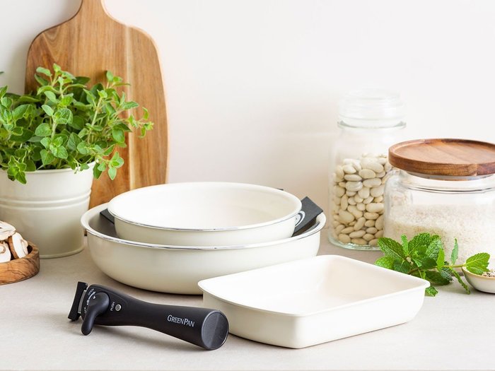 【グリーンパン/GREEN PAN / GOODS】のCLICK CHEF SET 5 / クリックシェフ 5点セット インテリア・キッズ・メンズ・レディースファッション・服の通販 founy(ファニー) https://founy.com/ コンパクト Compact コーティング Coating ダイヤモンド Diamond フェルト Felt フレンチ French 送料無料 Free Shipping ホーム・キャンプ・アウトドア・お取り寄せ Home,Garden,Outdoor,Camping Gear キッチン・ダイニング Kitchen Dining キッチン収納 Kitchen |ID: prp329100003717094 ipo3291000000030177984