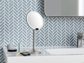 【シンプルヒューマン/SIMPLEHUMAN / GOODS】 Sensor Mirror Mini / センサーミラー ミニ人気、トレンドファッション・服の通販 founy(ファニー) 送料無料 Free Shipping コンパクト Compact, Small Size トラベル Travel, Travel Gear フラット Flat, Flat Shoes 旅行 Travel ホーム・キャンプ・アウトドア・お取り寄せ Home Living / Home & Lifestyle / Camping Gear / Outdoor Camping 家具・インテリア Home Furniture & Interior. Stylish & Functional Living Spaces ミラー・ドレッサー Mirrors & Dressers 壁掛けミラー・全身鏡・スタンドミラー Wall Mirror ホーム・キャンプ・アウトドア・お取り寄せ Home Living / Home & Lifestyle / Camping Gear / Outdoor Camping 家具・インテリア Home Furniture & Interior. Stylish & Functional Living Spaces ミラー・ドレッサー Mirrors & Dressers ドレッサー・ミラー付き化粧台 Vanity Table for Bedroom |ID:prp329100003721294