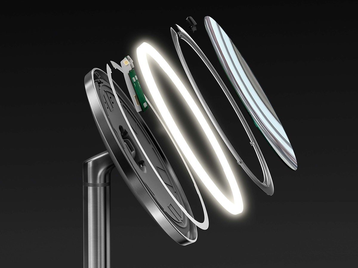 【シンプルヒューマン/SIMPLEHUMAN / GOODS】のSENSOR MIRROR WITH TOUCH-CONTROL BRIGHTNESS / センサーミラー ブライトネスタッチコントロール 人気、トレンドファッション・服の通販 founy(ファニー) 　ダウン　Down, Puffer　チェック　Check, Plaid, Tartan　パターン　Pattern, Design Print　フレーム　Frame, Outline　送料無料　Free Shipping　ホーム・キャンプ・アウトドア・お取り寄せ　Home Living / Home & Lifestyle / Camping Gear / Outdoor Camping　家具・インテリア　Home Furniture & Interior. Stylish & Functional Living Spaces　ライト・照明　Lamps & Lighting Fixtures　ホーム・キャンプ・アウトドア・お取り寄せ　Home Living / Home & Lifestyle / Camping Gear / Outdoor Camping　家具・インテリア　Home Furniture & Interior. Stylish & Functional Living Spaces　ミラー・ドレッサー　Mirrors & Dressers　壁掛けミラー・全身鏡・スタンドミラー　Wall Mirror　ホーム・キャンプ・アウトドア・お取り寄せ　Home Living / Home & Lifestyle / Camping Gear / Outdoor Camping　家具・インテリア　Home Furniture & Interior. Stylish & Functional Living Spaces　ミラー・ドレッサー　Mirrors & Dressers　ドレッサー・ミラー付き化粧台　Vanity Table for Bedroom　other-4|ID: prp329100003721295 ipo3291000000031483869