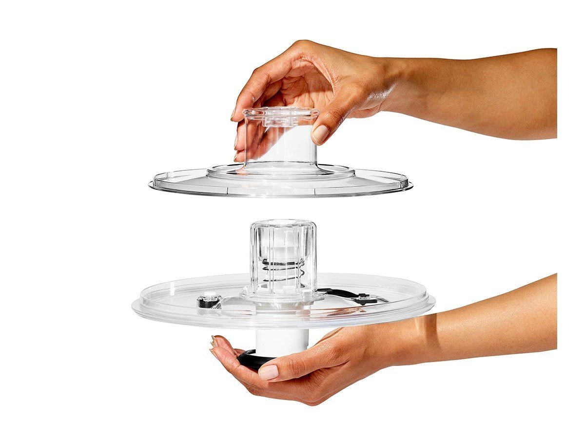 【オクソー/OXO / GOODS】のGlass Salad Spinner / サラダスピナー ガラス 人気、トレンドファッション・服の通販 founy(ファニー) 　送料無料　Free Shipping　ガラス　Glass　バスケット　Basket　フラット　Flat　プレート　Plate　ホーム・キャンプ・アウトドア・お取り寄せ　Home,Garden,Outdoor,Camping Gear　キッチン・ダイニング　Kitchen Dining　キッチン収納　Kitchen　other-5|ID: prp329100003756015 ipo3291000000031483580