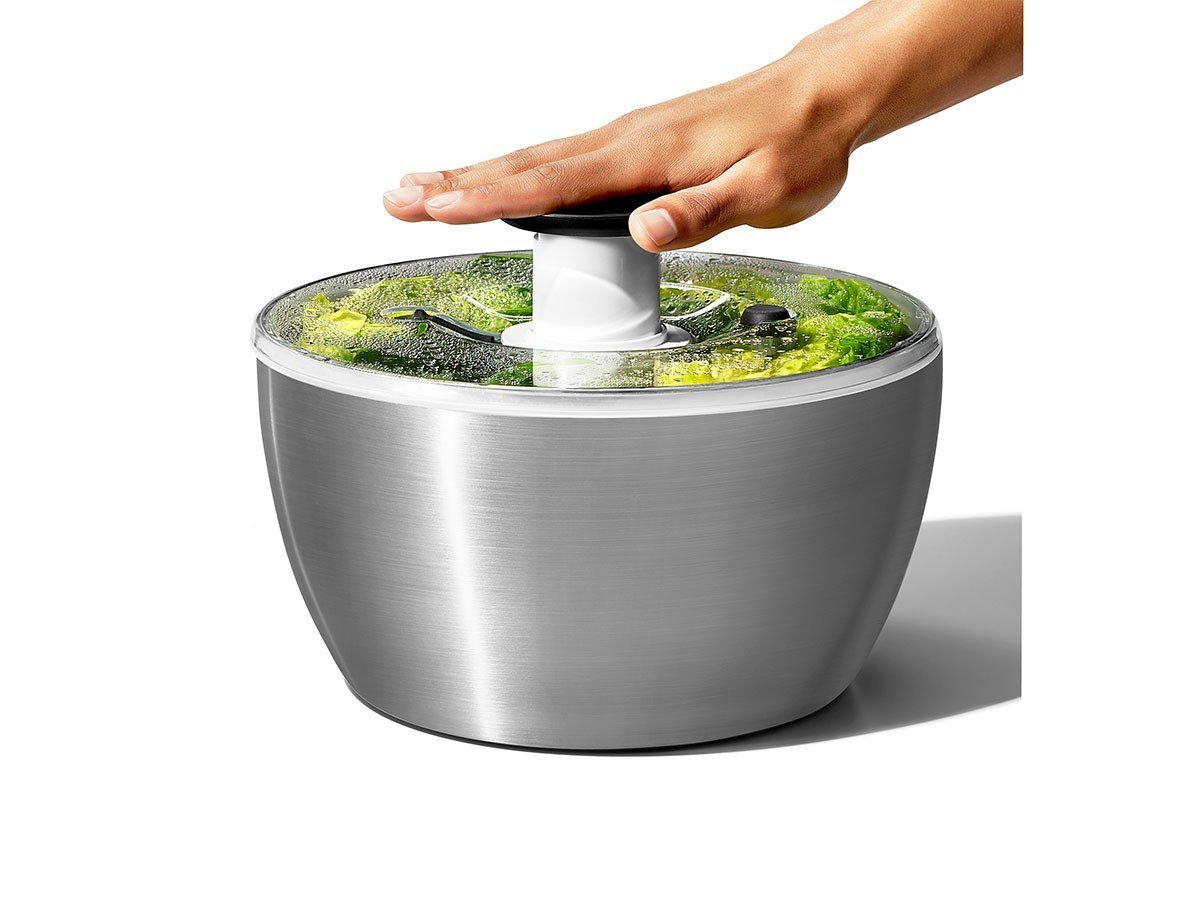 【オクソー/OXO / GOODS】のStainless Steel Salad Spinner / サラダスピナー ステンレス 人気、トレンドファッション・服の通販 founy(ファニー) 　エレガント 上品　Elegant　バスケット　Basket　フラット　Flat　プレート　Plate　送料無料　Free Shipping　ホーム・キャンプ・アウトドア・お取り寄せ　Home,Garden,Outdoor,Camping Gear　キッチン・ダイニング　Kitchen Dining　キッチン収納　Kitchen　other-2|ID: prp329100003756016 ipo3291000000031483582