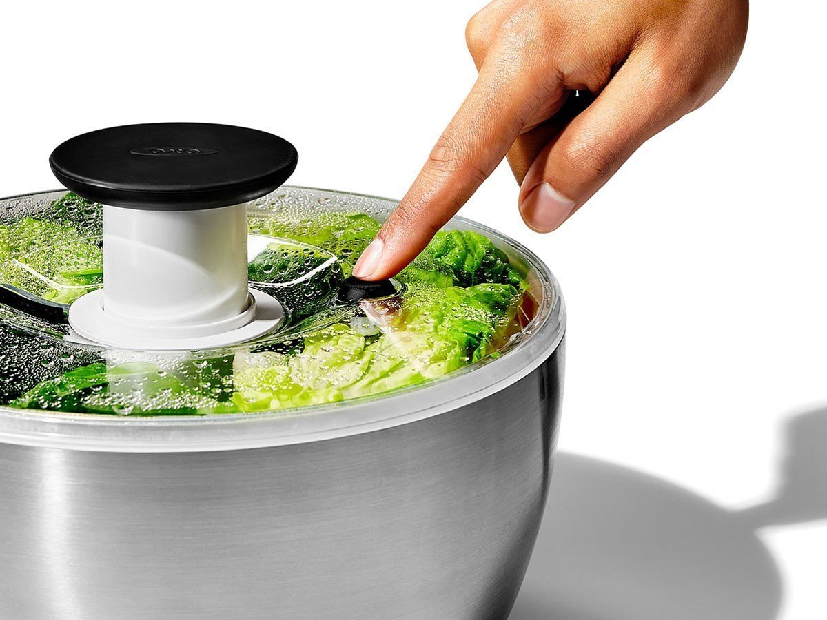 【オクソー/OXO / GOODS】のStainless Steel Salad Spinner / サラダスピナー ステンレス 人気、トレンドファッション・服の通販 founy(ファニー) 　エレガント 上品　Elegant　バスケット　Basket　フラット　Flat　プレート　Plate　送料無料　Free Shipping　ホーム・キャンプ・アウトドア・お取り寄せ　Home,Garden,Outdoor,Camping Gear　キッチン・ダイニング　Kitchen Dining　キッチン収納　Kitchen　other-3|ID: prp329100003756016 ipo3291000000031483583