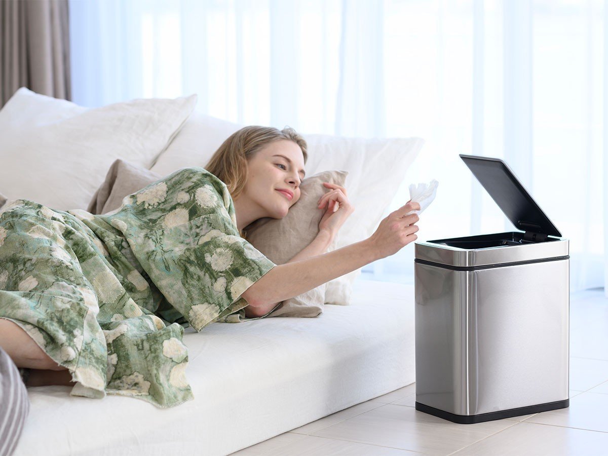 【イーケーオー/EKO / GOODS】のDELUXE PHANTOM SENSOR BIN / デラックスファントム センサービン 9L 人気、トレンドファッション・服の通販 founy(ファニー) 　インナー　Innerwear　洗える　Machine Washable　コンパクト　Compact, Small Size　フィット　Fit, Slim Fit　ボックス　Boxy, Box Shape　送料無料　Free Shipping　おすすめ　Recommended / Our Picks　ホーム・キャンプ・アウトドア・お取り寄せ　Home Living / Home & Lifestyle / Camping Gear / Outdoor Camping　家具・インテリア　Home Furniture & Interior. Stylish & Functional Living Spaces　その他 インテリア雑貨、家具　Home Decor & Furniture Extras　other-3|ID: prp329100003757737 ipo3291000000031483503