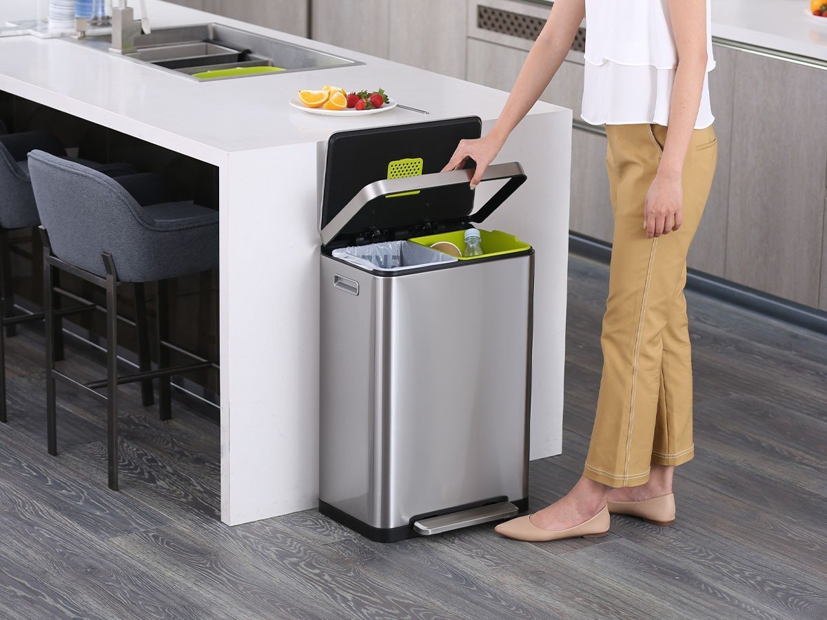 【イーケーオー/EKO / GOODS】のX CUBE STEP BIN / エックスキューブ ステップビン 20L + 20L 人気、トレンドファッション・服の通販 founy(ファニー) 　送料無料　Free Shipping　インナー　Innerwear　シリコン　Silicone, Silicone Material　フィット　Fit, Slim Fit　フレーム　Frame, Outline　ボックス　Boxy, Box Shape　抗菌　Antibacterial, Bacteria-Resistant　洗える　Machine Washable　ホーム・キャンプ・アウトドア・お取り寄せ　Home Living / Home & Lifestyle / Camping Gear / Outdoor Camping　家具・インテリア　Home Furniture & Interior. Stylish & Functional Living Spaces　その他 インテリア雑貨、家具　Home Decor & Furniture Extras　other-6|ID: prp329100003757743 ipo3291000000031471899