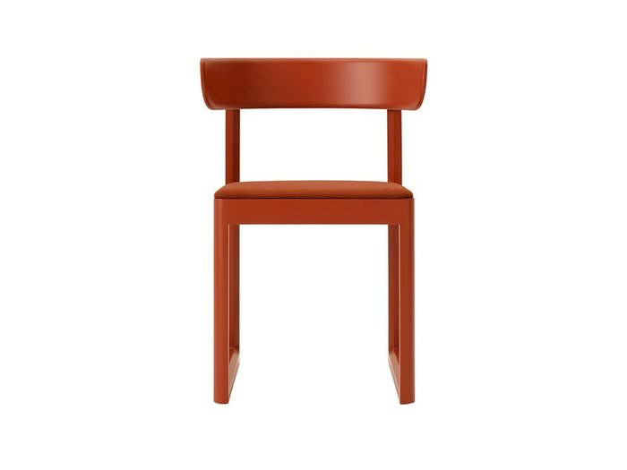 【マルニコレクション/MARUNI COLLECTION / GOODS】のEN Chair / エン チェア 張座(マットラスティレッド) インテリア・キッズ・メンズ・レディースファッション・服の通販 founy(ファニー) https://founy.com/ 送料無料 Free Shipping オレンジ Orange シンプル Simple テーブル Table ファブリック Fabric フレーム Flame ループ Loop ホーム・キャンプ・アウトドア・お取り寄せ Home,Garden,Outdoor,Camping Gear 家具・インテリア Furniture チェア・椅子 Chair ダイニングチェア Dining Chair |ID: prp329100003782408 ipo3291000000030233276