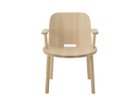 【マルニコレクション/MARUNI COLLECTION / GOODS】のFugu Lobby Chair / フグ ロビーチェア 肘付 ウッドアッシュ NL-0(ナチュラルホワイト)|ID: prp329100003782412 ipo3291000000030233647