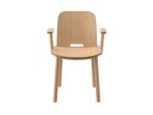 【マルニコレクション/MARUNI COLLECTION / GOODS】のFugu Arm Chair / フグ アームチェア ウッドオーク C-0(ナチュラルクリア)|ID:prp329100003782414